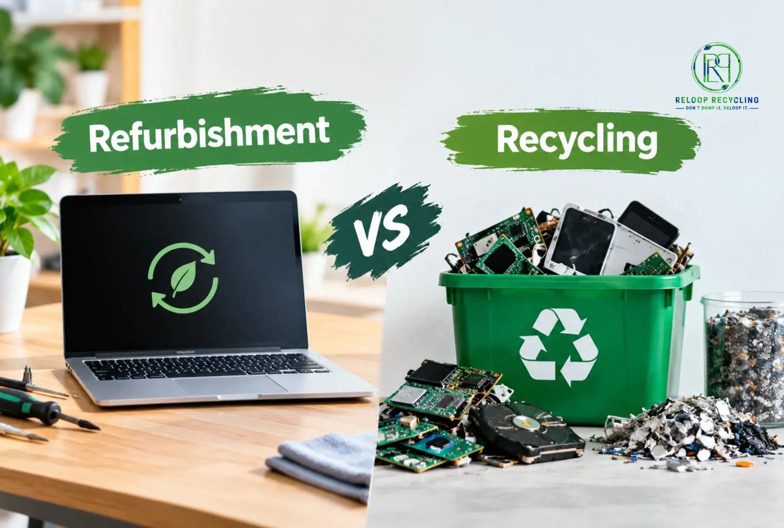 Refurbishment vs Recycling